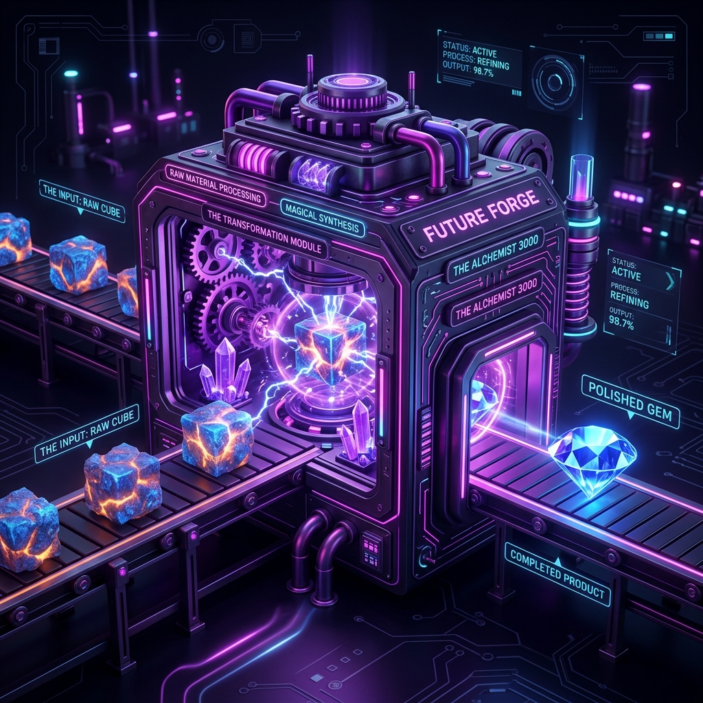Concept de machine magique